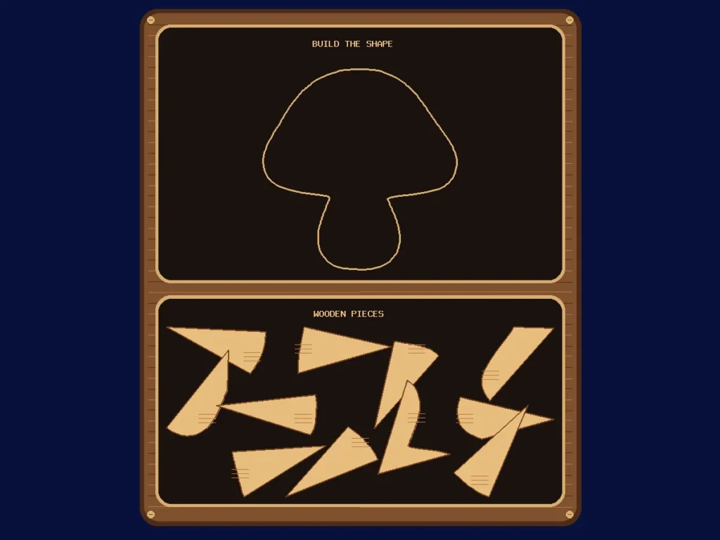 Build The Mushroom puzzle preview