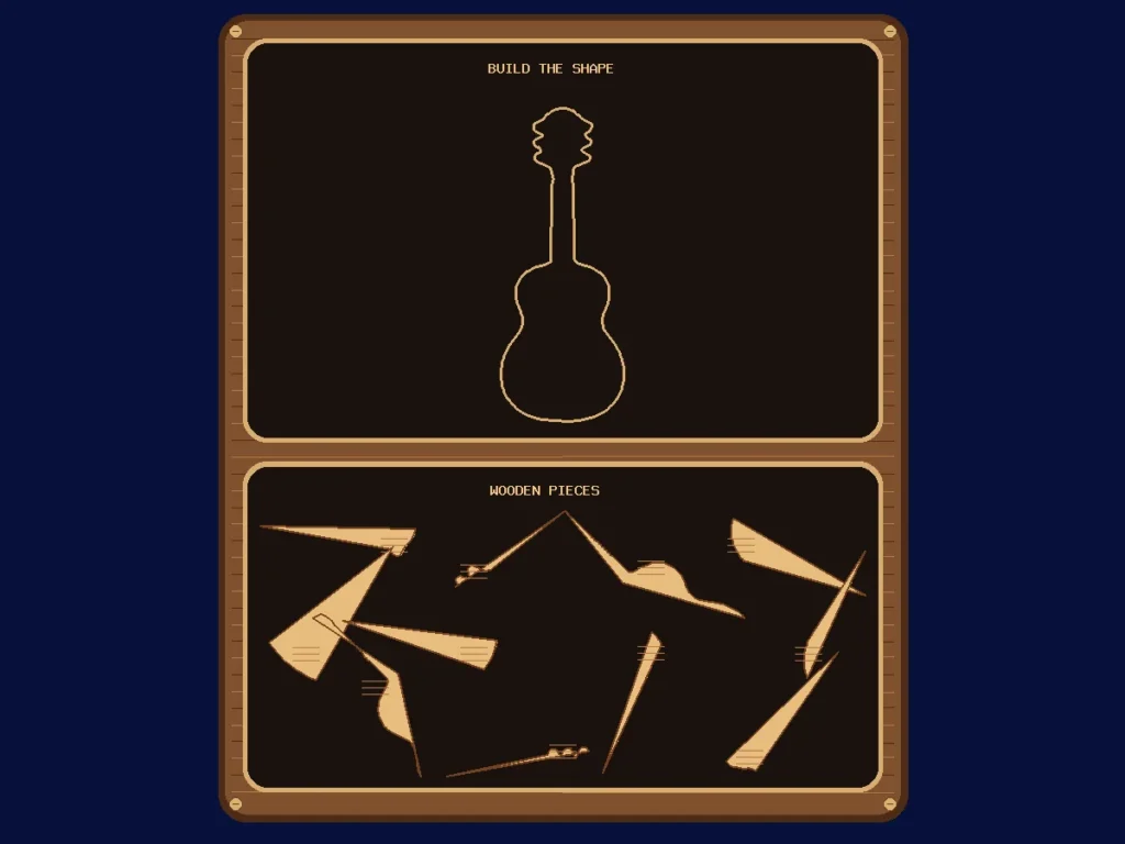 Build The Guitar puzzle preview