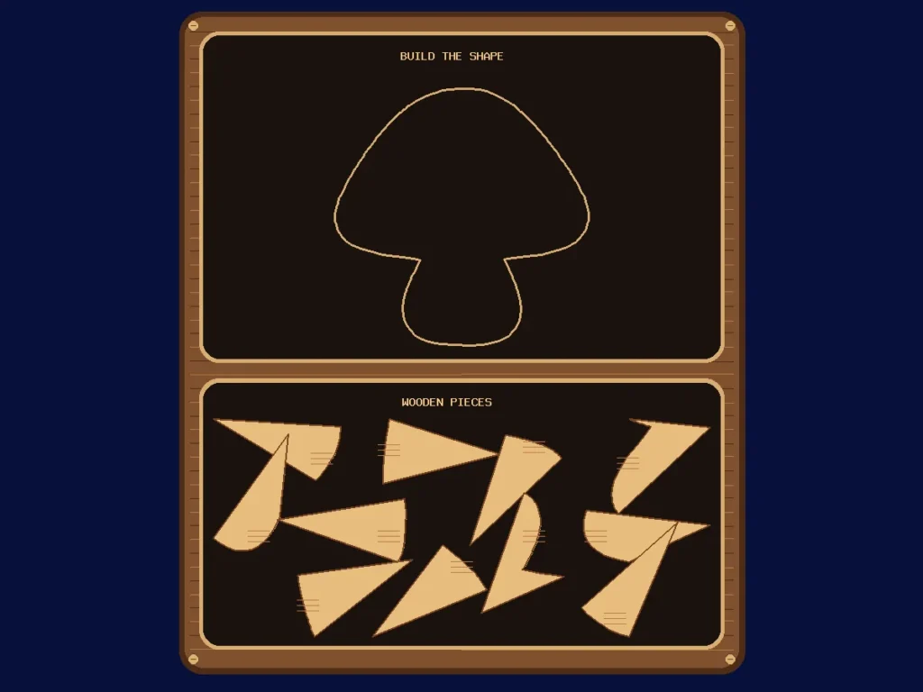 Build The Mushroom puzzle preview